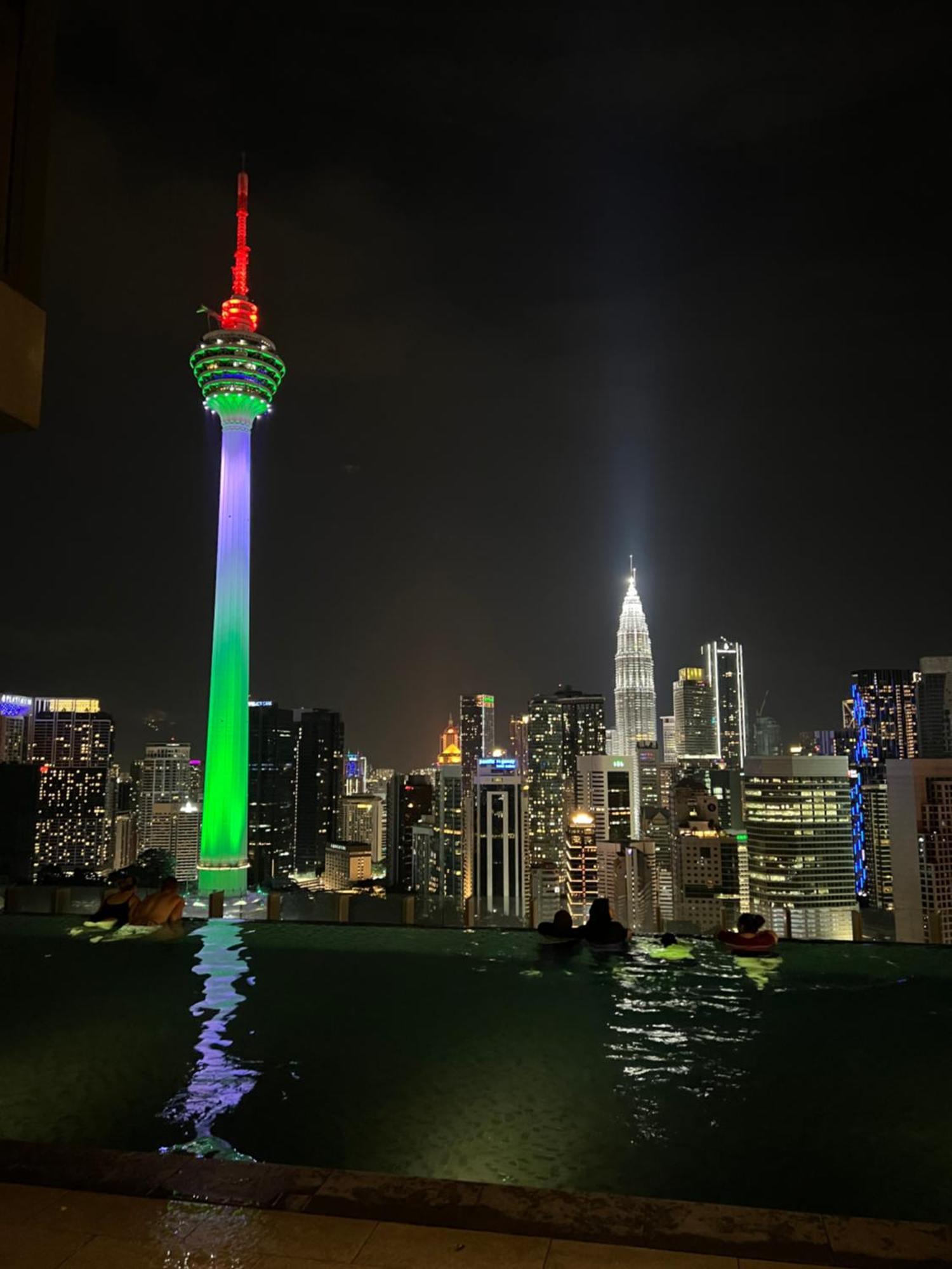 Klcc View,5 Mins To Kl Tower Lägenhet Kuala Lumpur Exteriör bild